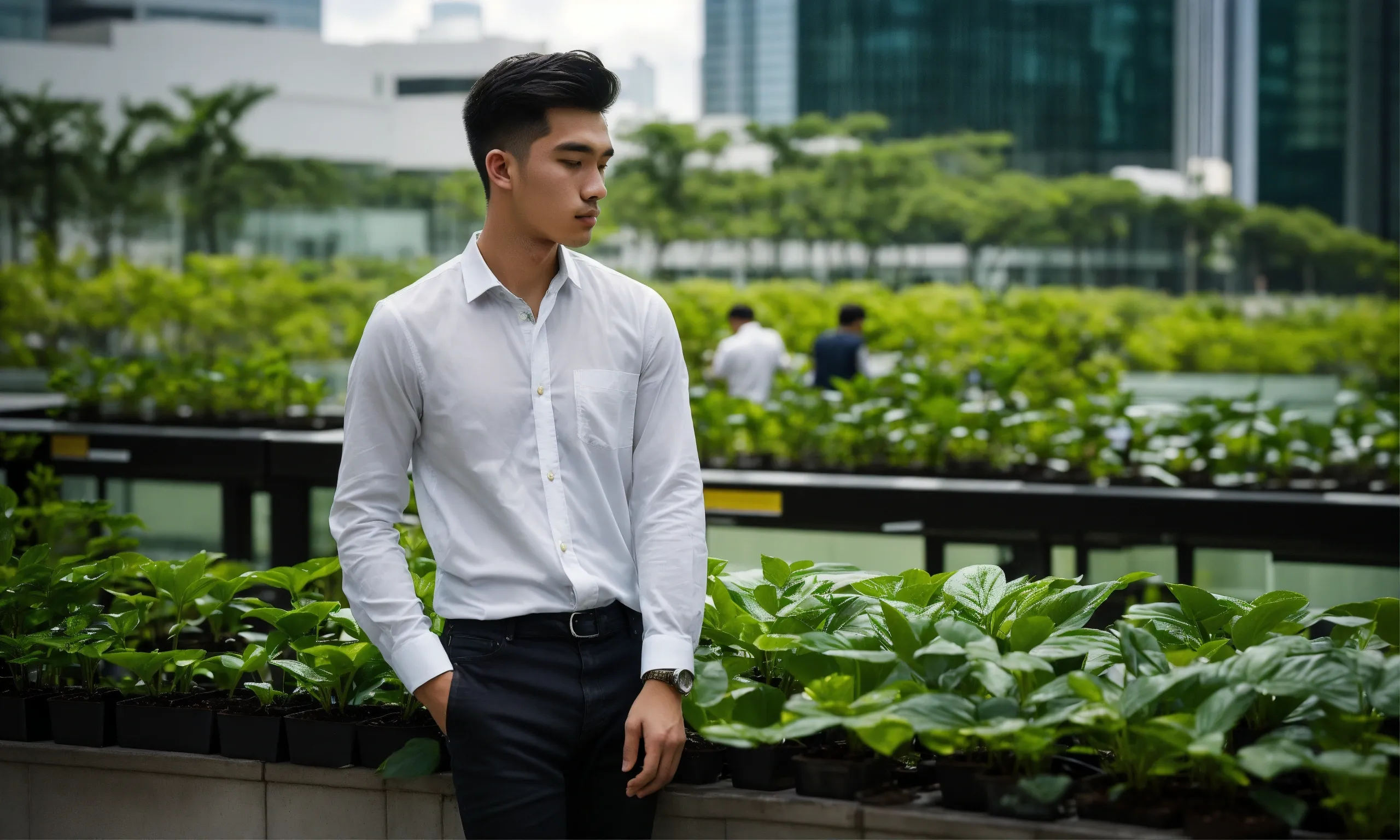 Bright sunflower arrangement
